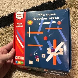 Wooden Stick Game - Pichy Woody, Naughty Woody etc Funny bar games NWT